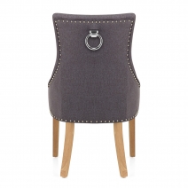 Esszimmerstuhl Stoff - Ascot - Eiche Gris Foncé