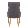 Esszimmerstuhl Stoff - Ascot - Eiche Gris Foncé