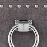 Esszimmerstuhl Stoff - Ascot - Eiche Gris Foncé
