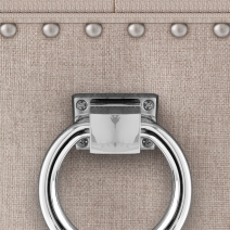 Esszimmerstuhl Stoff - Ascot - Eiche Taupe