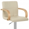 Barhocker Eiche - Burton Beige