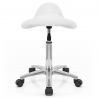 Kunstleder Rollhocker - Deluxe Saddle 