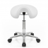 Kunstleder Rollhocker - Deluxe Saddle 