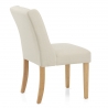 Stoff Stuhl Eiche - Chatsworth Beige