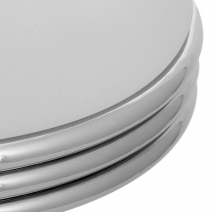 Kunstleder Barhocker Chrom - Java