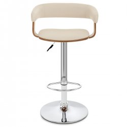 Kunstleder Barhocker Chrom - Orlando