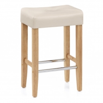 Holz Barhocker - Otis Eiche Beige