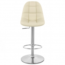 Kunstleder Barhocker Gebürstet - Rochelle Beige