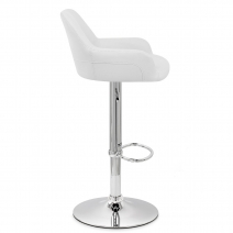 Kunstleder Barhocker Chrom - Sassi