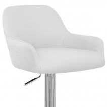 Kunstleder Barhocker Chrom - Sassi