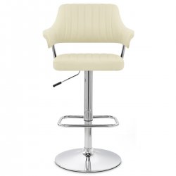 Kunstleder Barhocker Chrom - Skyline