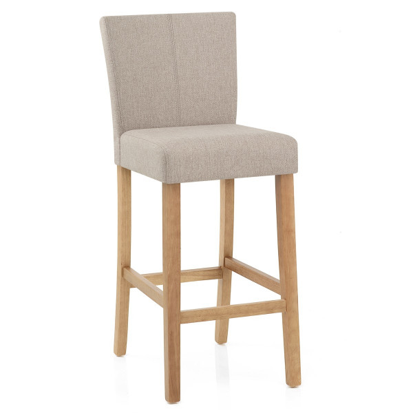 Stoffbarhocker Eiche - Cornell Beige Stoffbarhocker Eiche - Cornell Beige