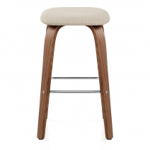 Stoff Holzbarhocker - Stockholm Beige