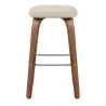 Stoff Holzbarhocker - Stockholm Beige