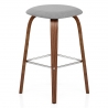 Stoff Holzbarhocker - Stockholm Grau