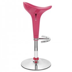 Kunststoff Barhocker Chrom - Gloss Coco