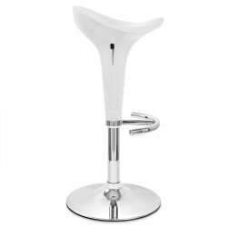 Kunststoff Barhocker Chrom - Gloss Coco