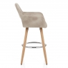 Kunstleder Barhocker Antik - Kite Beige