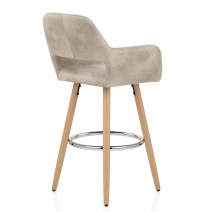 Kunstleder Barhocker Antik - Kite Beige