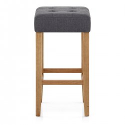 Stoffbarhocker Eiche - Oliver Beige