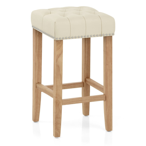 Holzbarhocker Eiche - Chelsea Beige