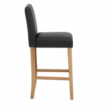 Barhocker Eiche - Tetbury Schwarz