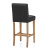 Barhocker Eiche - Tetbury Schwarz
