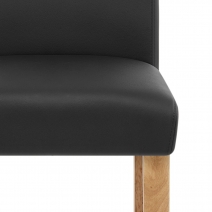Barhocker Eiche - Tetbury Schwarz
