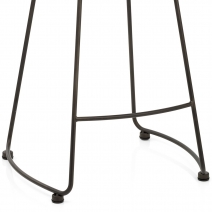 Bloc Stool Dark Wood