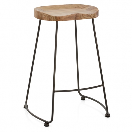 Bloc Stool Light Wood