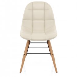 Echtlederstuhl - Tate Beige