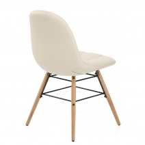 Echtlederstuhl - Tate Beige