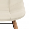 Echtlederstuhl - Tate Beige