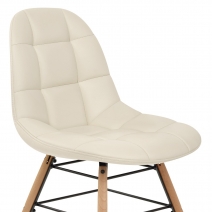 Echtlederstuhl - Tate Beige