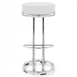 Kunstleder Barhocker Chrom - Zaza
