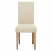 Stoff Esszimmerstuhl Eiche - Jackson Beige