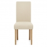 Stoff Esszimmerstuhl Eiche - Jackson Beige