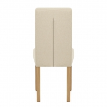 Stoff Esszimmerstuhl Eiche - Jackson Beige