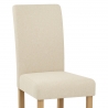 Stoff Esszimmerstuhl Eiche - Jackson Beige