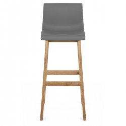 Barhocker Eiche - Drift Grau