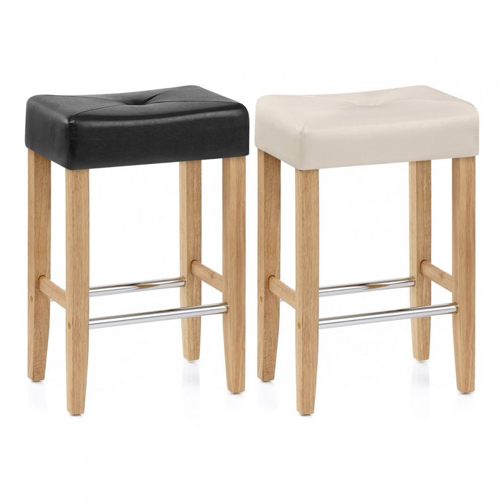 Otis Barhocker Kunstleder Eiche - Barhockerwelt