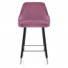 Samtbarhocker - Glam Pink
