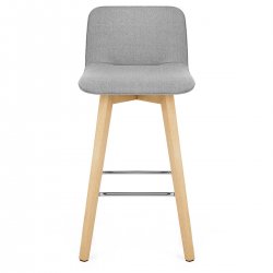 Stoff Barhocker Eiche - Tide Beige