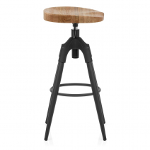 Holzbarhocker Industriell - Compass Holz