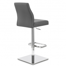 Echtleder Barhocker Chrom - Martello