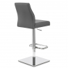 Echtleder Barhocker Chrom - Martello