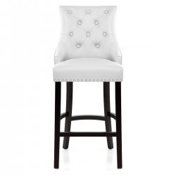 Lederfaserstoff  Barhocker - Ascot Beige