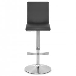 Kunstleder Barhocker Gebürstet - Deluxe High Back