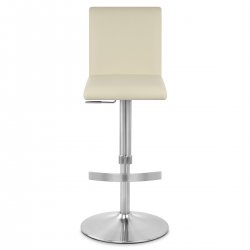 Kunstleder Barhocker Gebürstet - Deluxe High Back