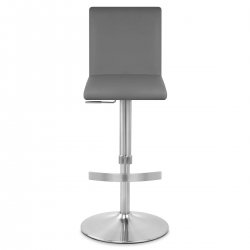 Kunstleder Barhocker Gebürstet - Deluxe High Back